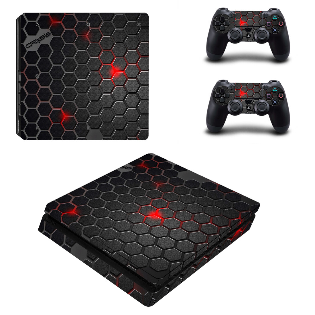 Gaming Console Best - Custom Design PS4 Slim Decal Protective