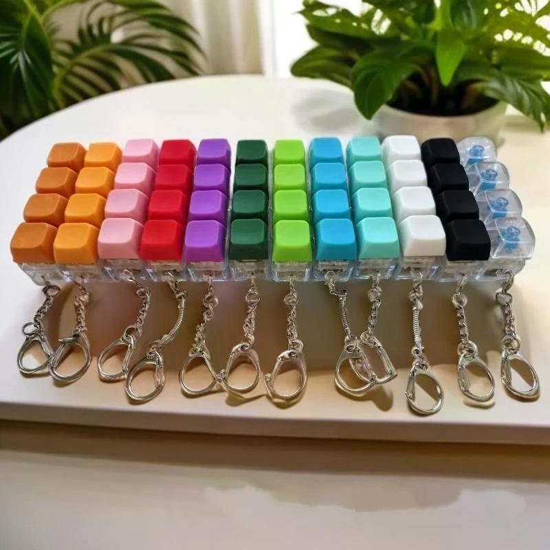 Gaming Console Mini - Mini 4-Key Finger Keyboard Keychain Fidget