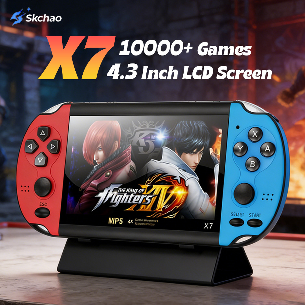 Gaming Console X7 - 10000 Games X7 Retro Handheld Game