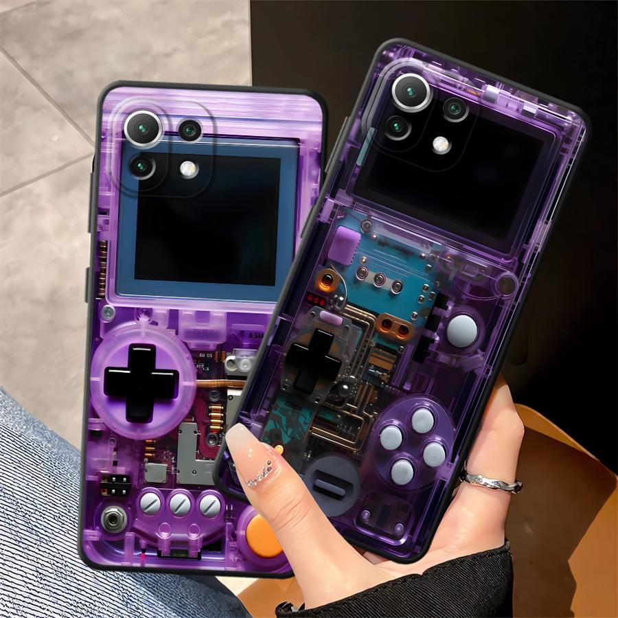 Gaming Console Logo - Purple Gaming Console Black Soft Phone