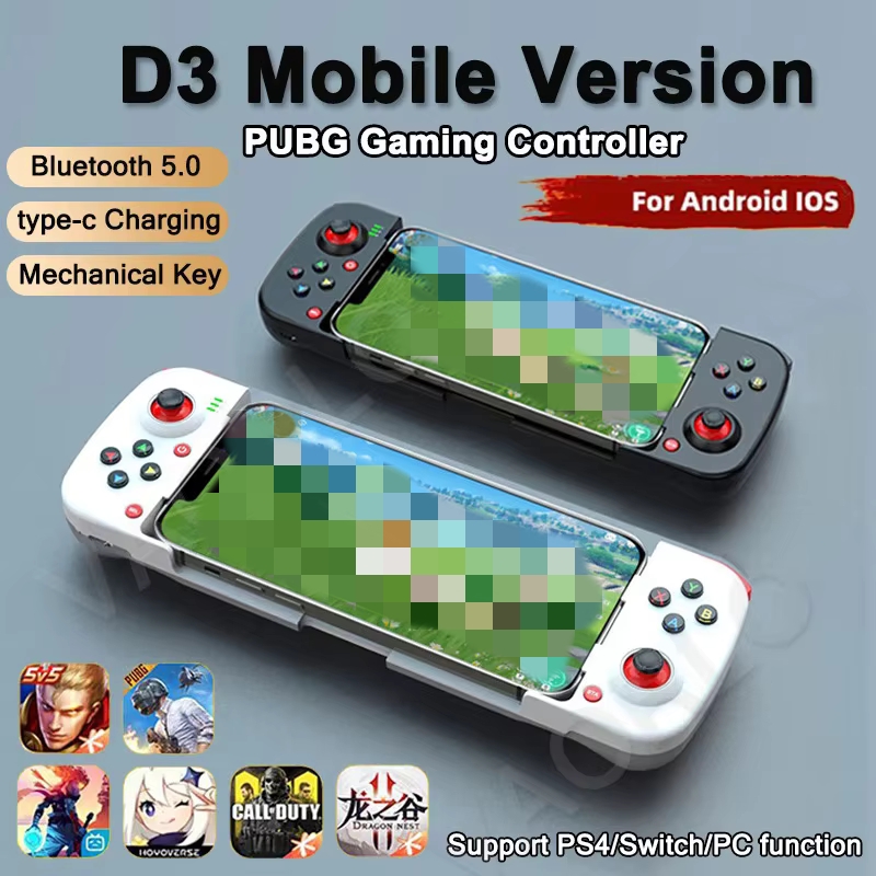 Gaming Console For Phone - Wireless BT 5.0 Stretchable Game Controller