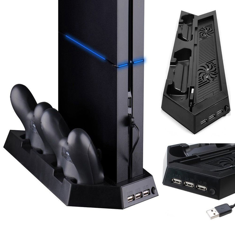 Gaming Console Best - Vertical Cooling Fan Stand & Charging