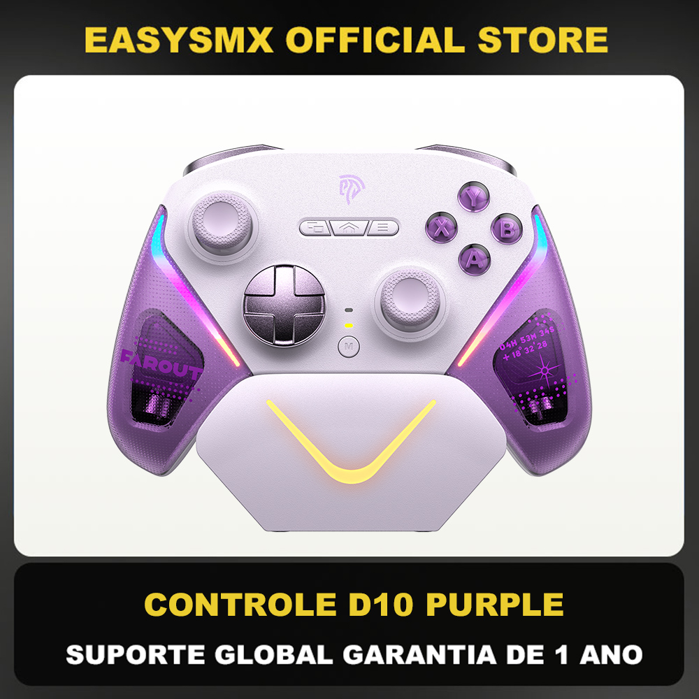 Gaming Console For Phone - EasySMX D10 Wireless Gamepd TMR Sticks