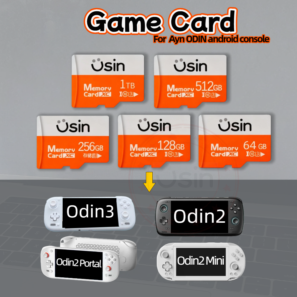 Gaming Console Mini - Game SD Card For Ayn ODIN3