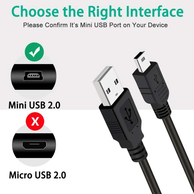 Gaming Console Mini - For PS3 Controller Mini-USB Charger Cable