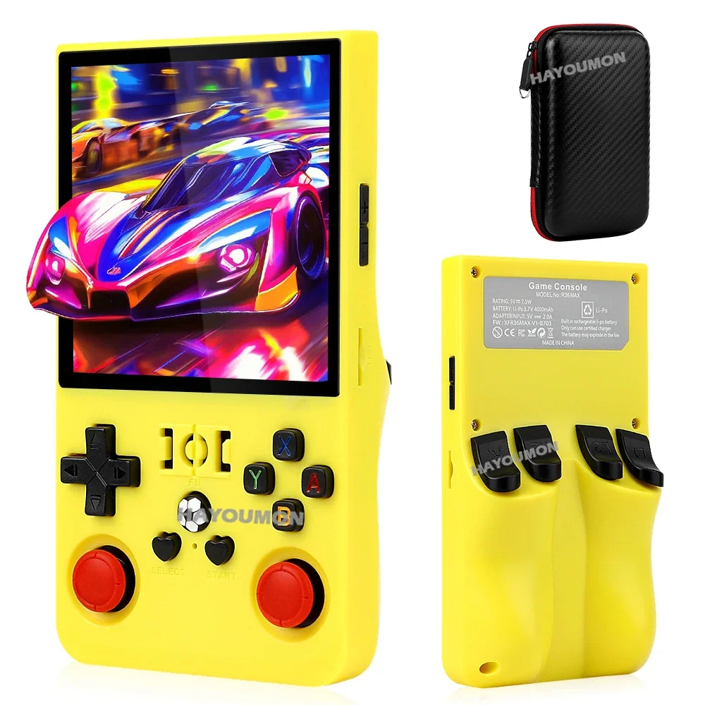 Gaming Console R36 Max - 64GB 128GB R36 Max Retro Video