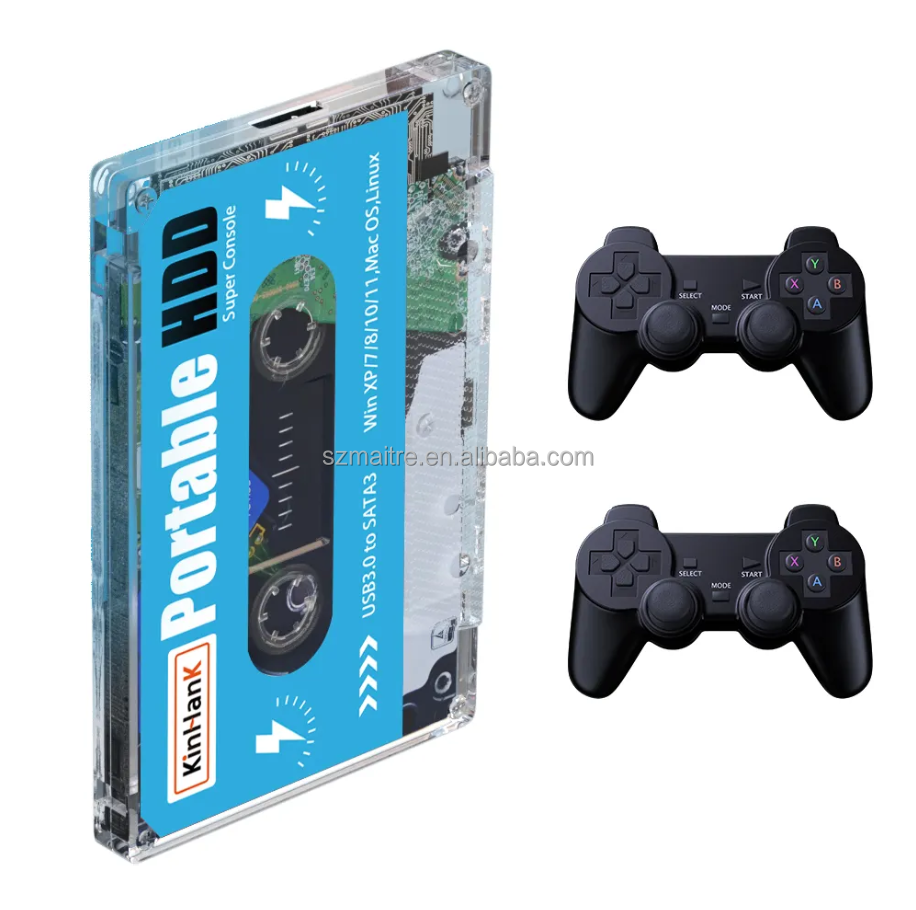 Gaming Console And Controller - 500G Kinhank Gaming Hard Drive Super