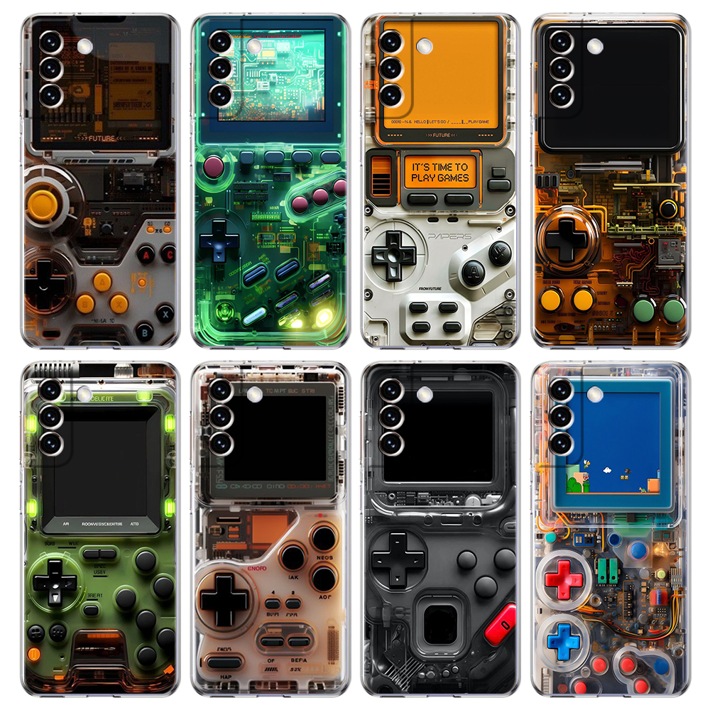 Gaming Console For Phone - Transparent Phone Case Cover for Samsung