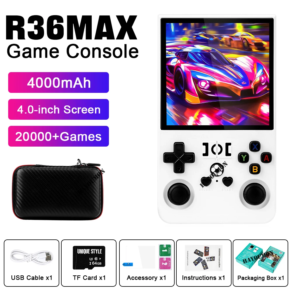 R36Max Retro Open Source Game  - Gaming Console R36 Max avaliação e preço