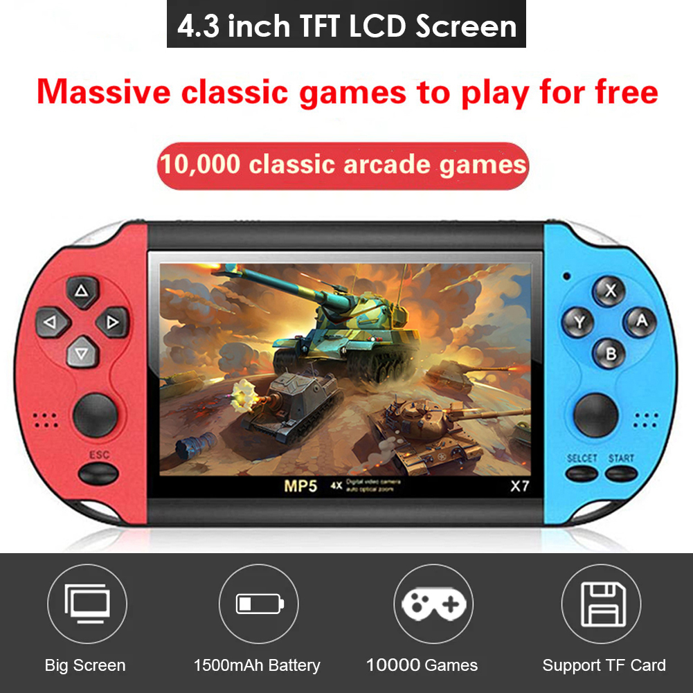 Gaming Portable Handheld Retro - Gaming Console X7 avaliação e preço