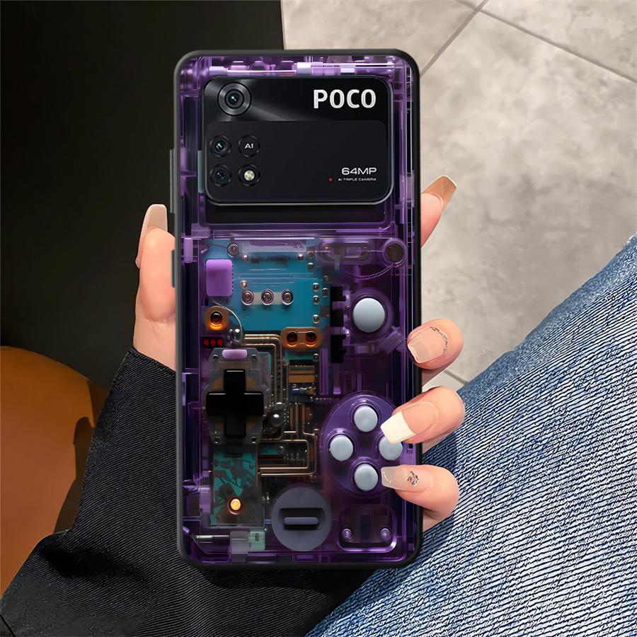 Case for Xiaomi Poco X3 X4 X5  - Gaming Console Logo avaliação e preço