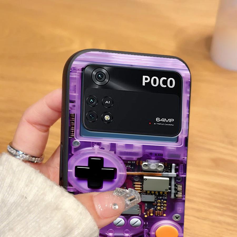 Case for Xiaomi Poco X3 X4 X5  - Gaming Console Logo avaliação e preço