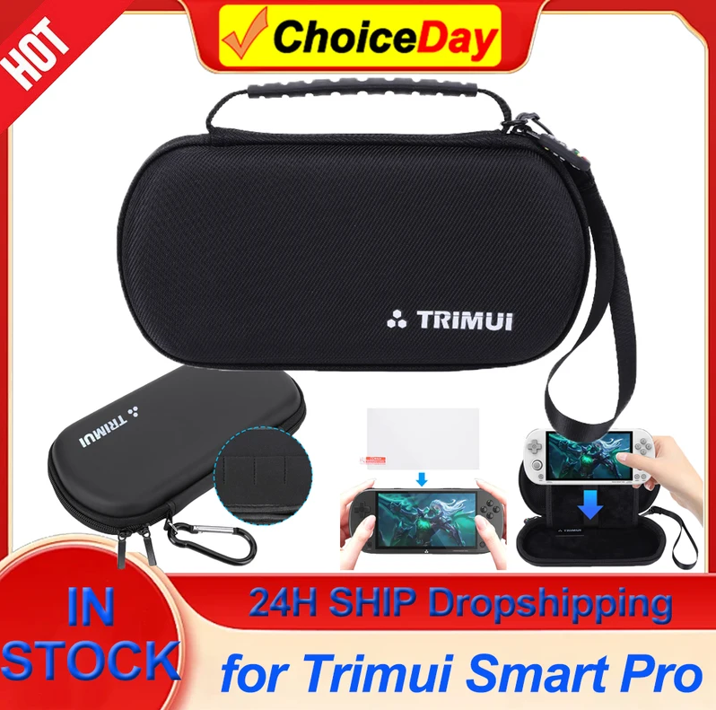 Hard EVA Carrying Case with Te - Gaming Console For Phone avaliação e preço