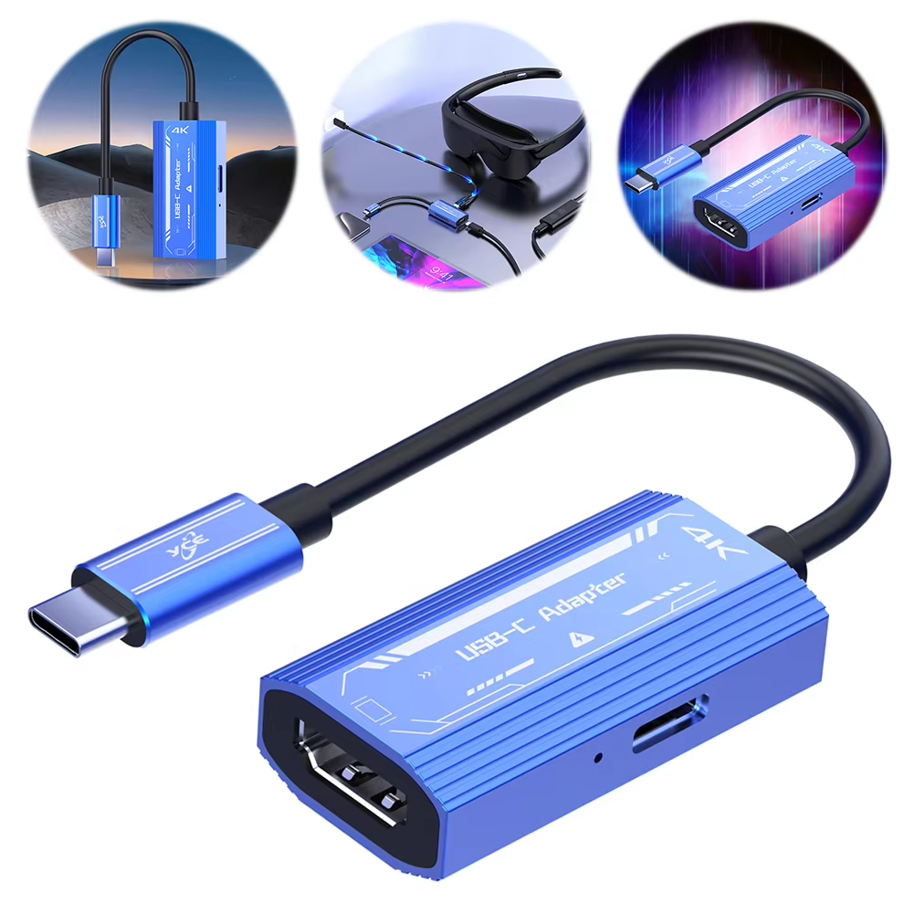 4K 60Hz HDM USB-C AR/XR Glasse - Gaming Console Vr avaliação e preço