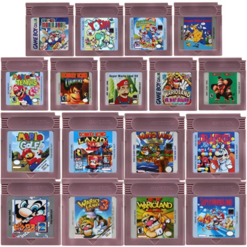 GBC 16 Bit Game Video Game Car - Gaming Console Mario avaliação e preço