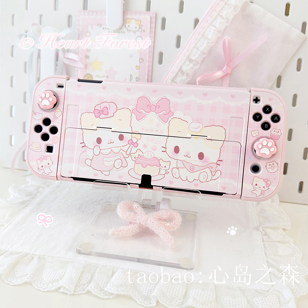 kawaii Pink Switch 2 Protectiv - Gaming Console And Controller avaliação e preço