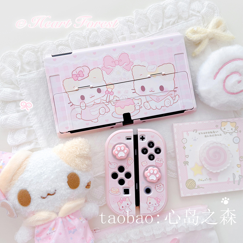 kawaii Pink Switch 2 Protectiv - Gaming Console And Controller avaliação e preço