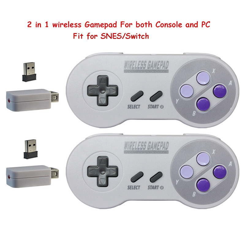 2.4G Purple Game Controller Jo - Gaming Console Mario avaliação e preço