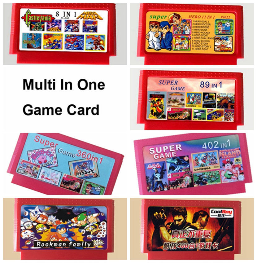 Red Shell 60Pins Game Card Mul - Gaming Console Best avaliação e preço