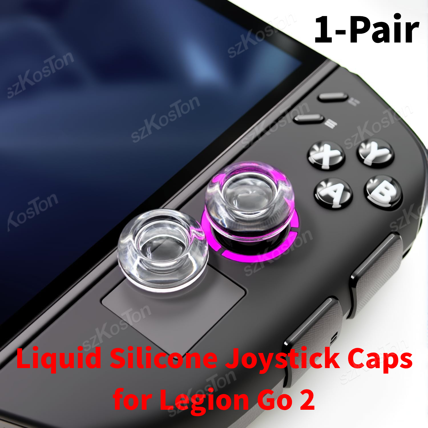 2PCS Liquid Silicone Joystick  - Laptop Gaming Console avaliação e preço