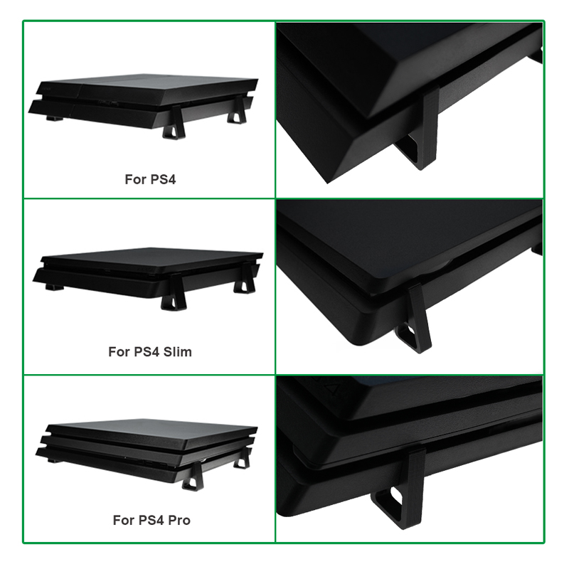 4Pcs Horizontal Console Holder - Gaming Console Best avaliação e preço