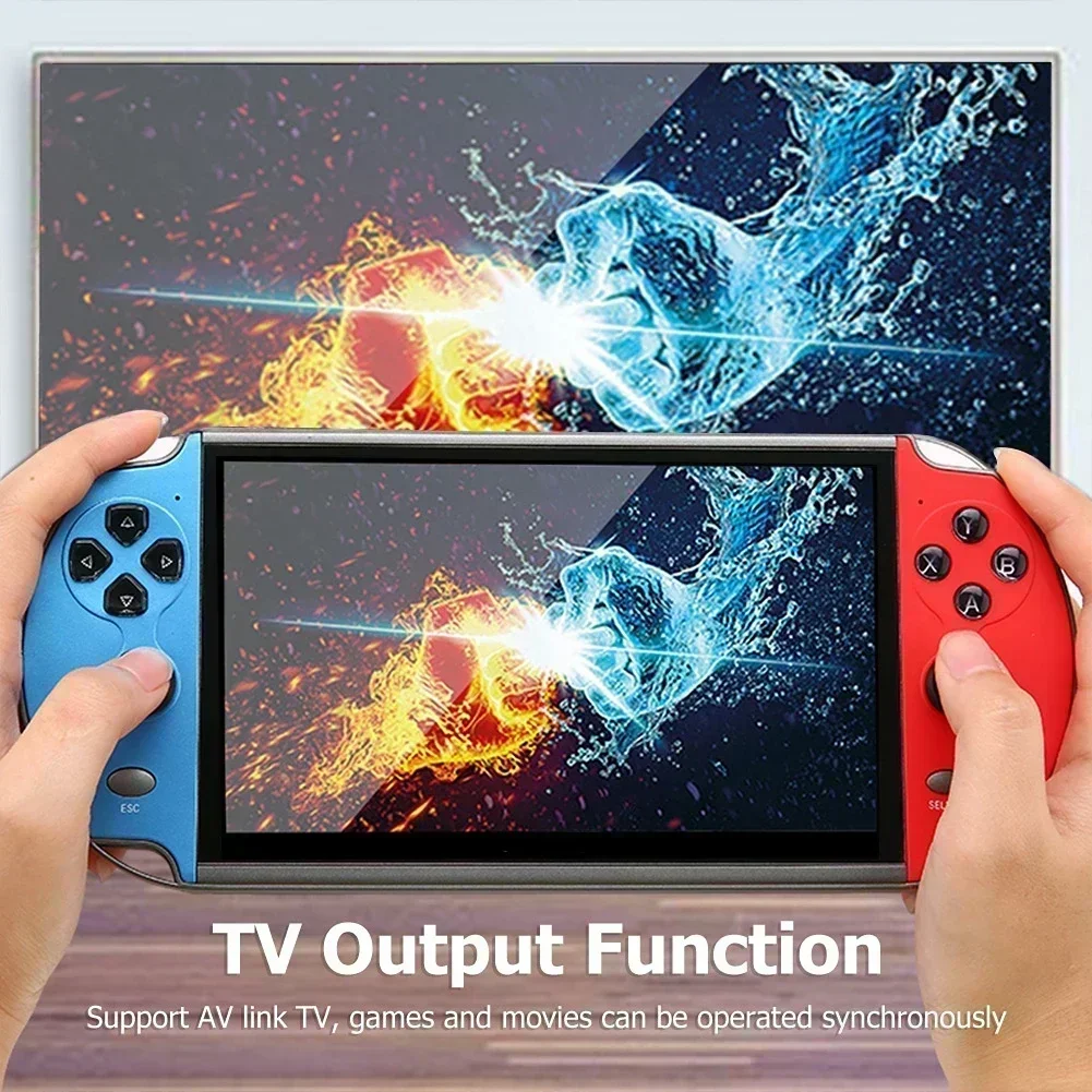 X7 Retro Handheld Game Console - Gaming Console X7 avaliação e preço