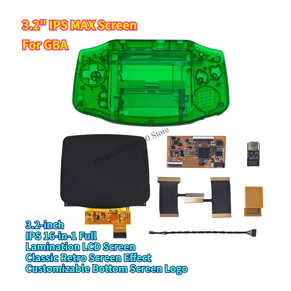 3.2-Inch IPS MAX Laminated LCD - Gaming Console Logo avaliação e preço