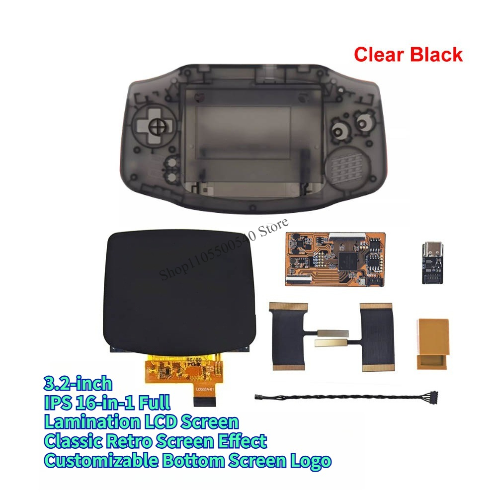 3.2-Inch IPS MAX Laminated LCD - Gaming Console Logo avaliação e preço