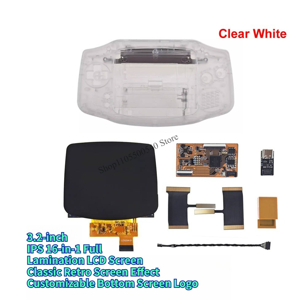 3.2-Inch IPS MAX Laminated LCD - Gaming Console Logo avaliação e preço