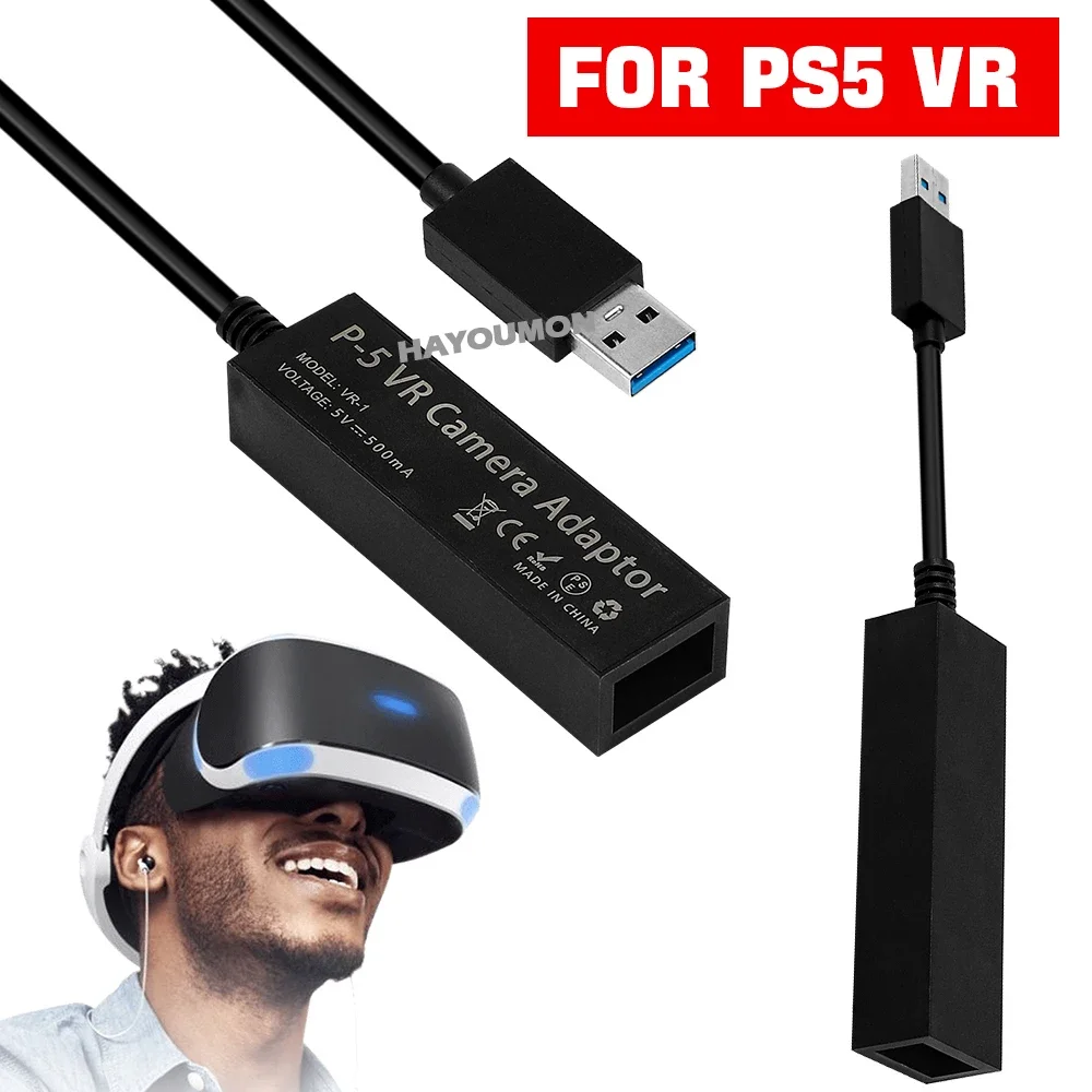 For PS5 VR Cable Adapter For P - Gaming Console Vr avaliação e preço