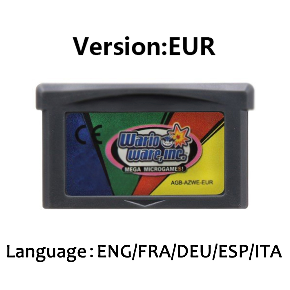Mali EUR Version GBA Game Cart - Gaming Console Mario avaliação e preço
