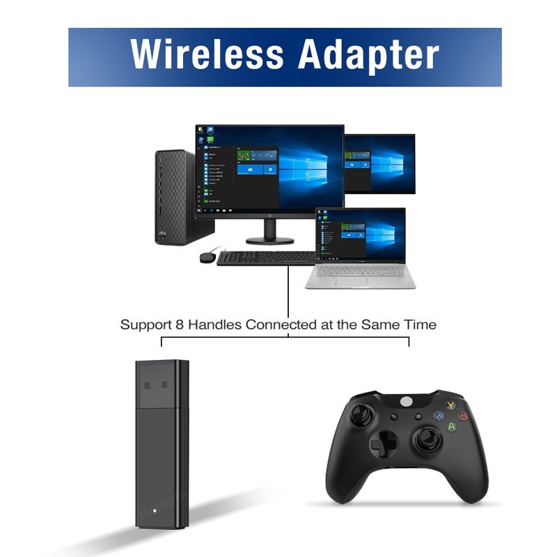 USB Receiver For Xbox One/Seri - Laptop Gaming Console avaliação e preço