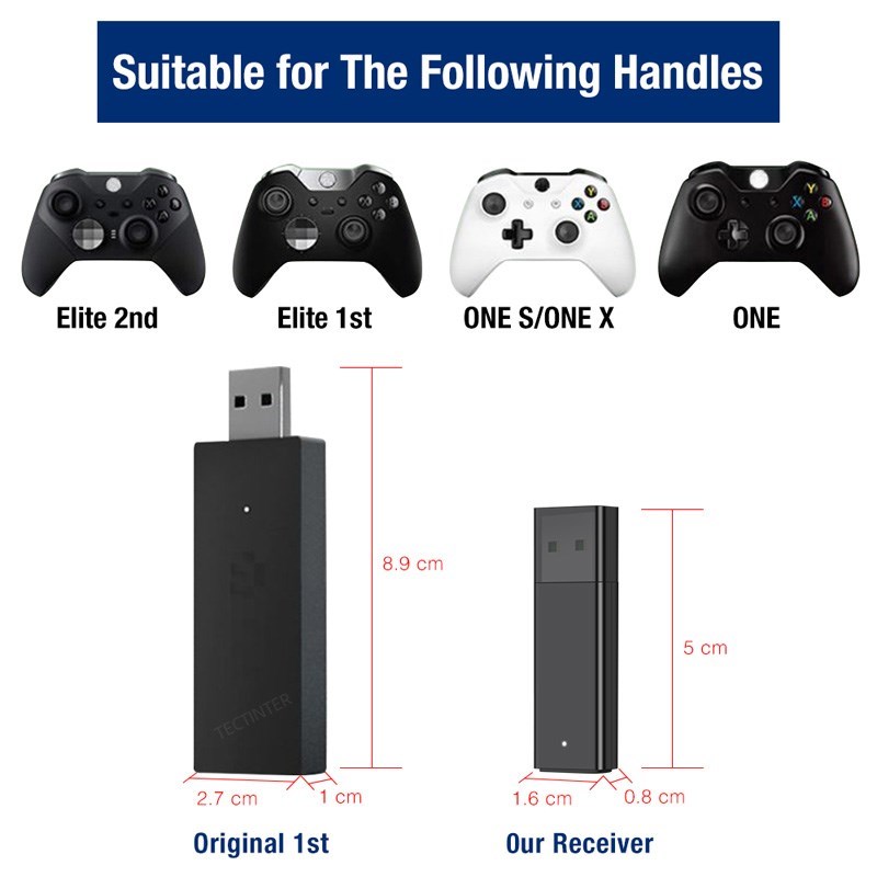 USB Receiver For Xbox One/Seri - Laptop Gaming Console avaliação e preço