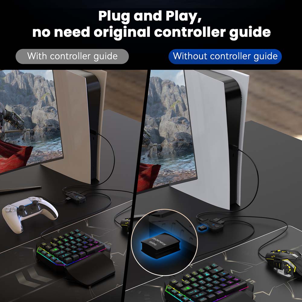 for PS5 Gaming Keyboard Mouse  - Gaming Console And Controller avaliação e preço
