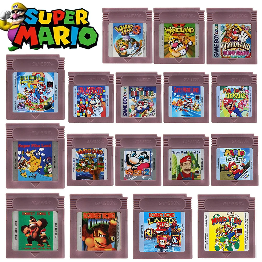 Mario Series GBC 16 Bit Game V - Gaming Console Mario avaliação e preço