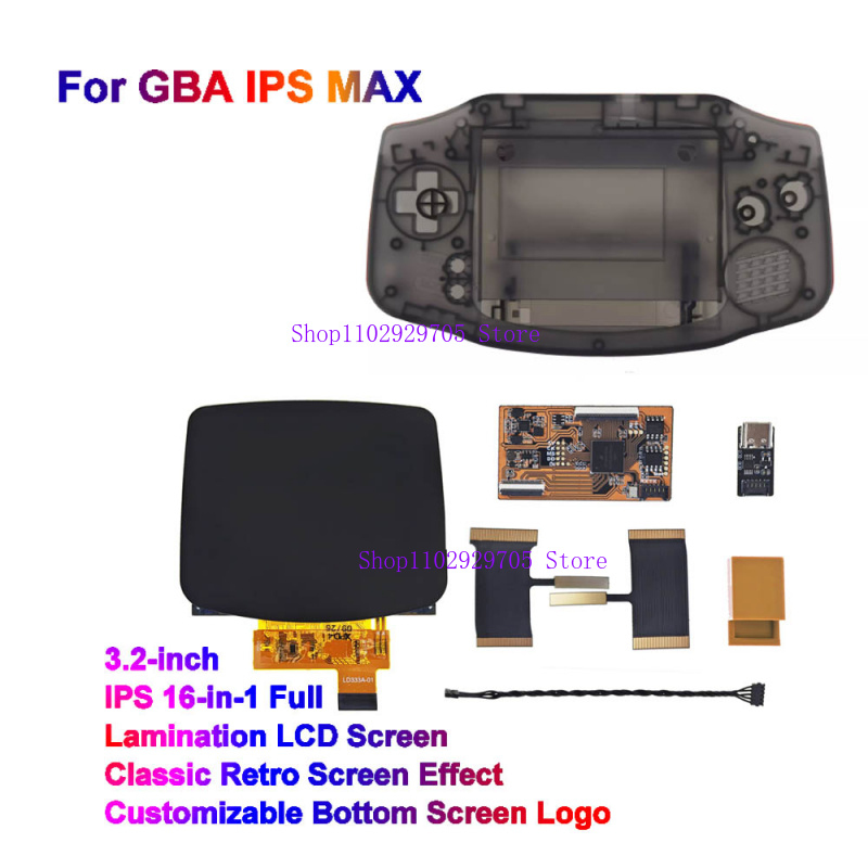 3.2-Inch IPS MAX Laminated LCD - Gaming Console Logo avaliação e preço