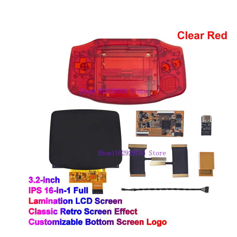 3.2-Inch IPS MAX Laminated LCD - Gaming Console Logo avaliação e preço