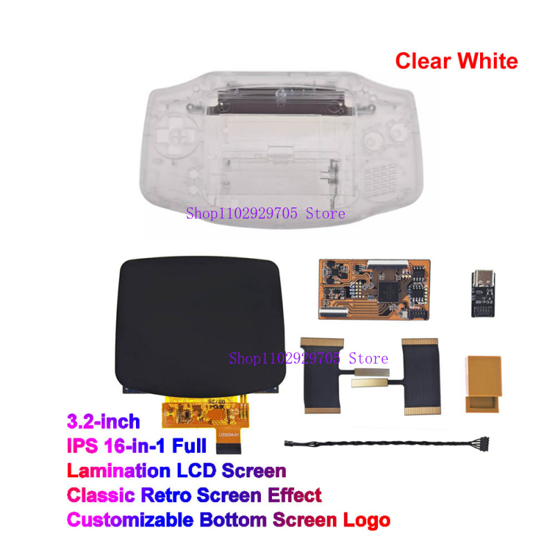 3.2-Inch IPS MAX Laminated LCD - Gaming Console Logo avaliação e preço
