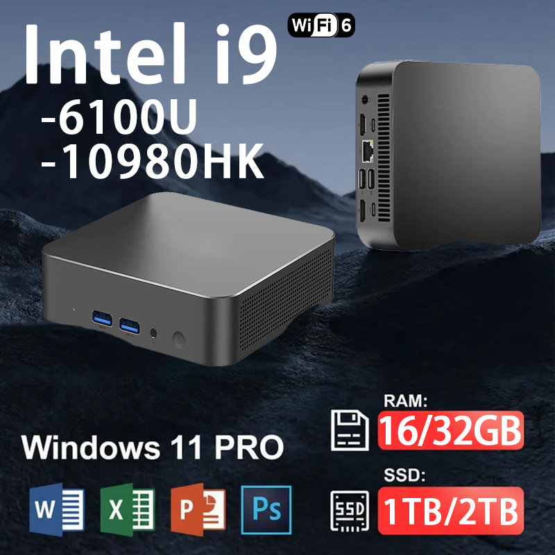 Mini PC Windows 11 Intel Core  - Gaming Console Mini avaliação e preço