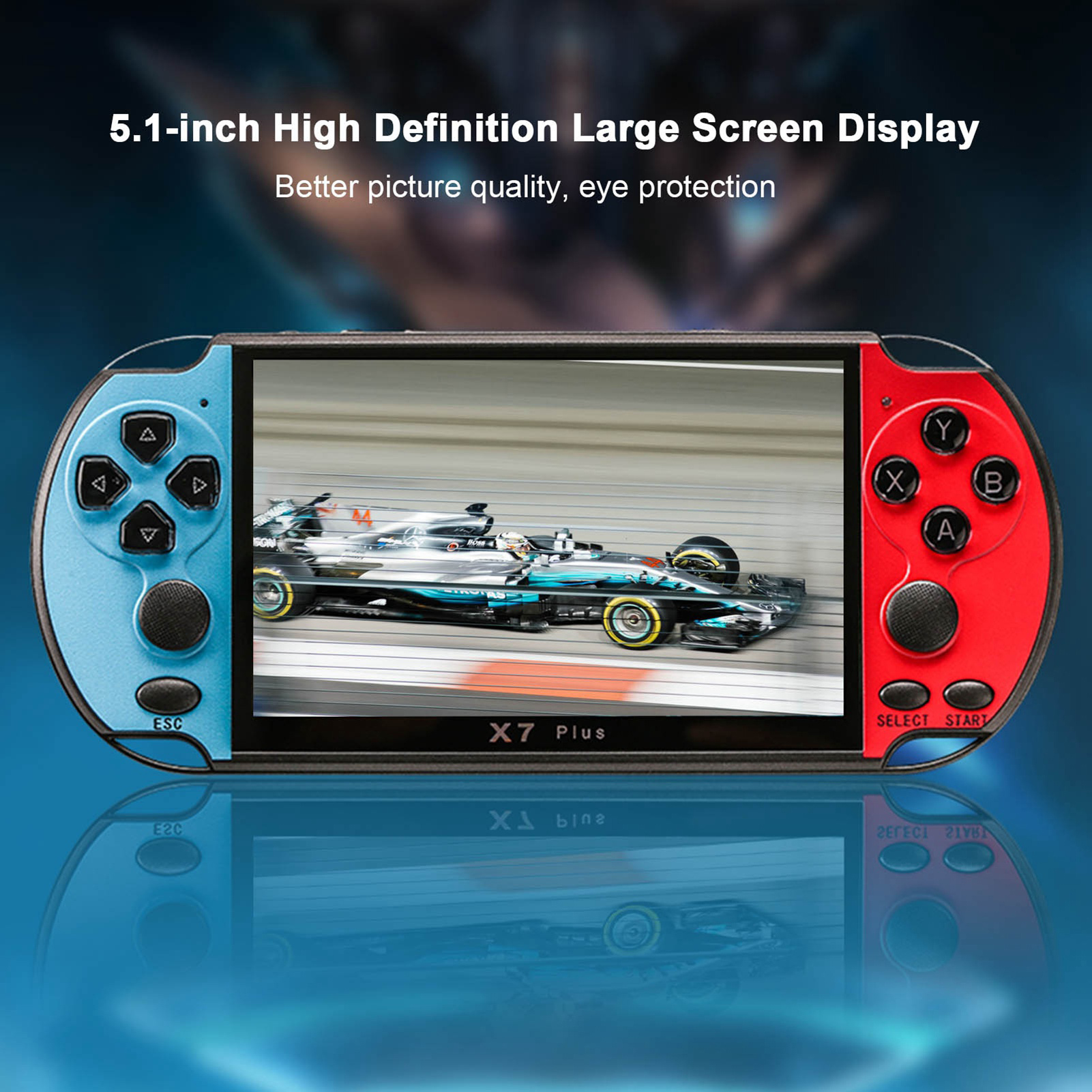 Double Rocker 5.1in Handheld G - Gaming Console X7 avaliação e preço