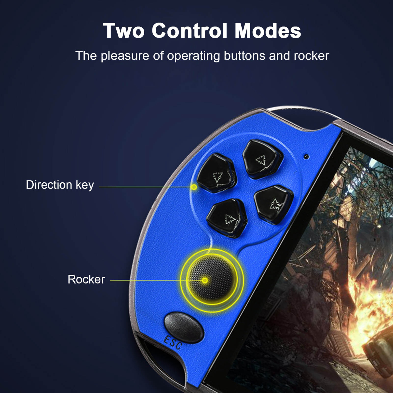 Double Rocker 5.1in Handheld G - Gaming Console X7 avaliação e preço