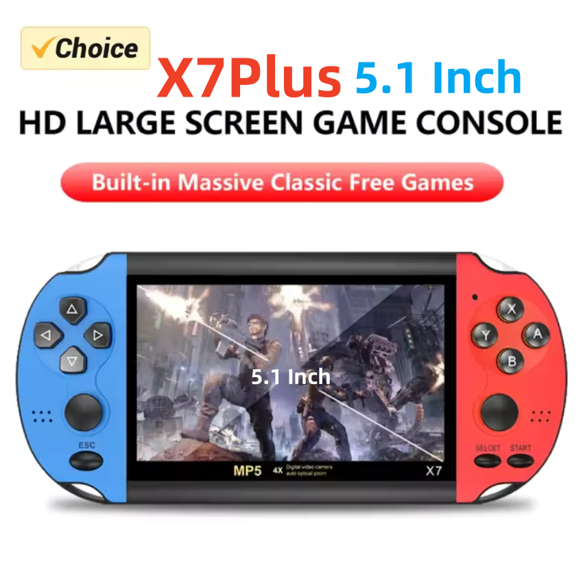 X7 X12 Plus Retro Handheld Vid - Gaming Console X7 avaliação e preço