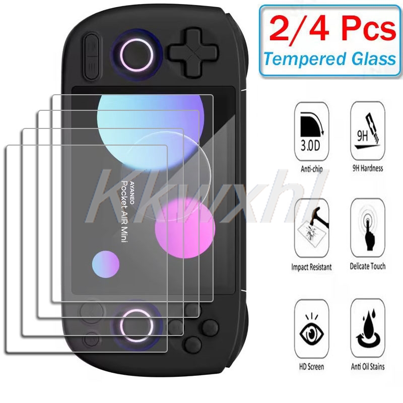 2-4PCS 9H HD Tempered Glass Fo - Gaming Console Mini avaliação e preço