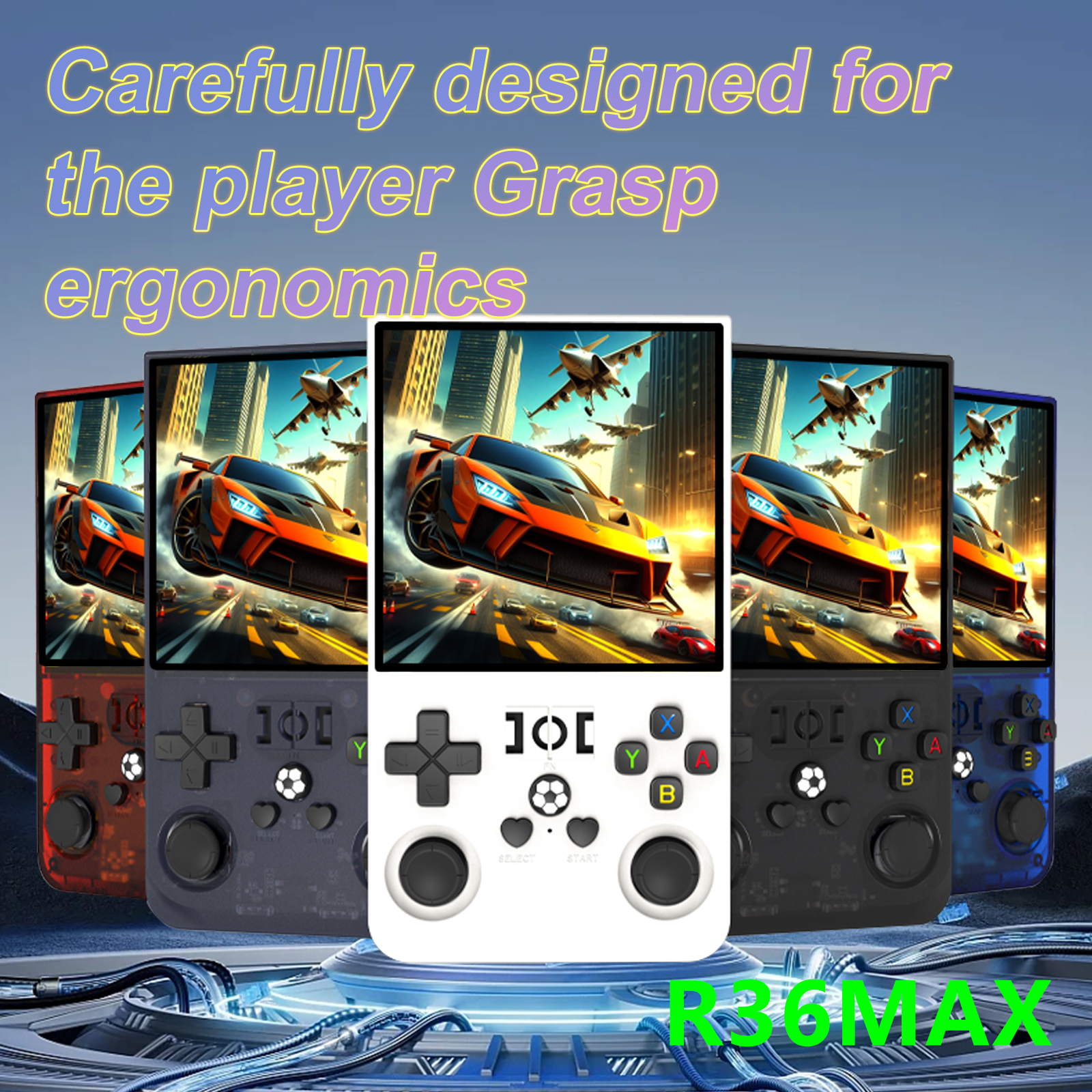 FLLAPT R36 Max 64gb 128gb 720* - Gaming Console R36 Max avaliação e preço