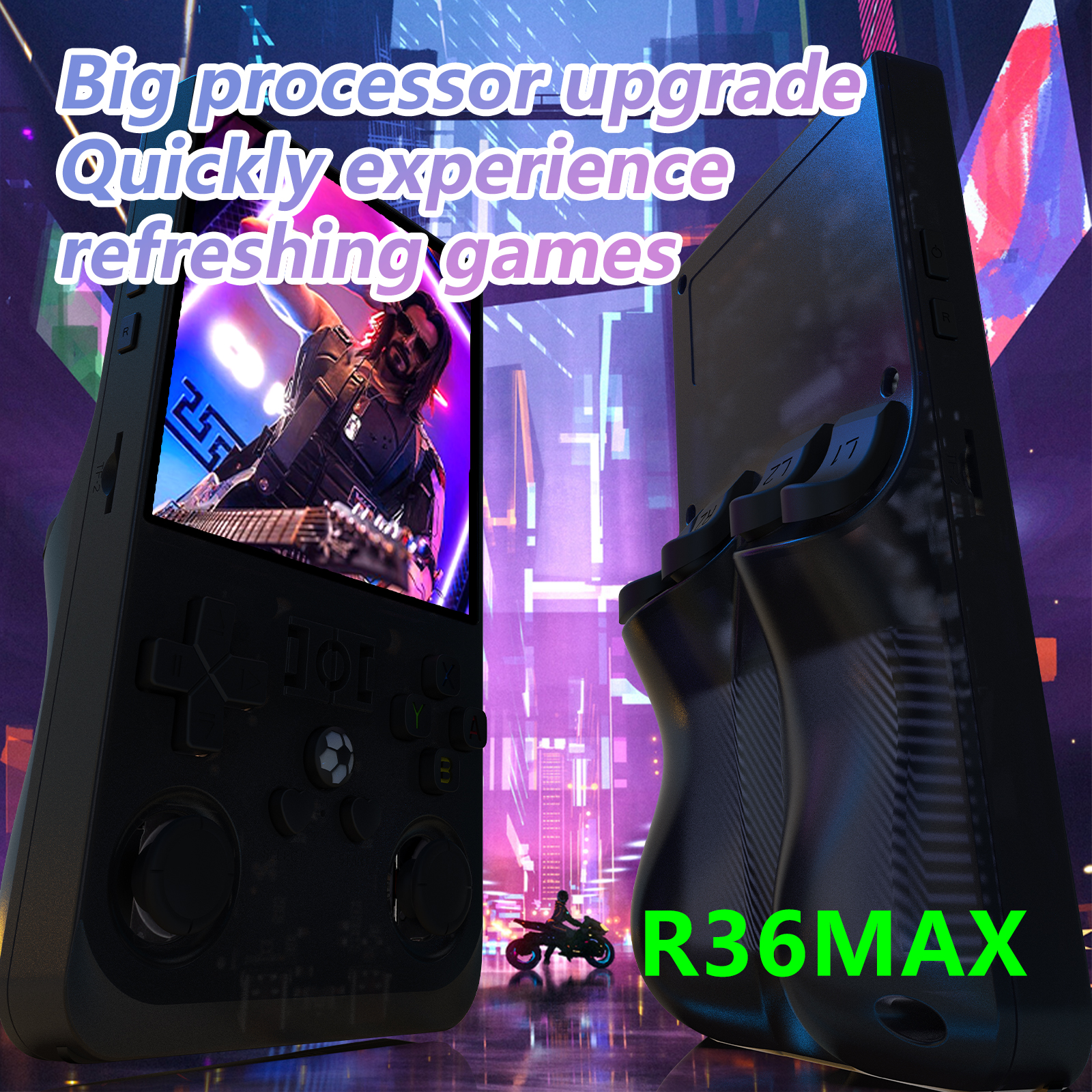 FLLAPT R36 Max 64gb 128gb 720* - Gaming Console R36 Max avaliação e preço