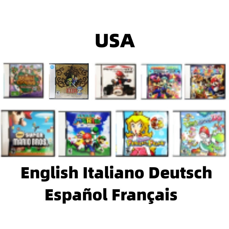 Mario Series DS Games Cartridg - Gaming Console Mario avaliação e preço