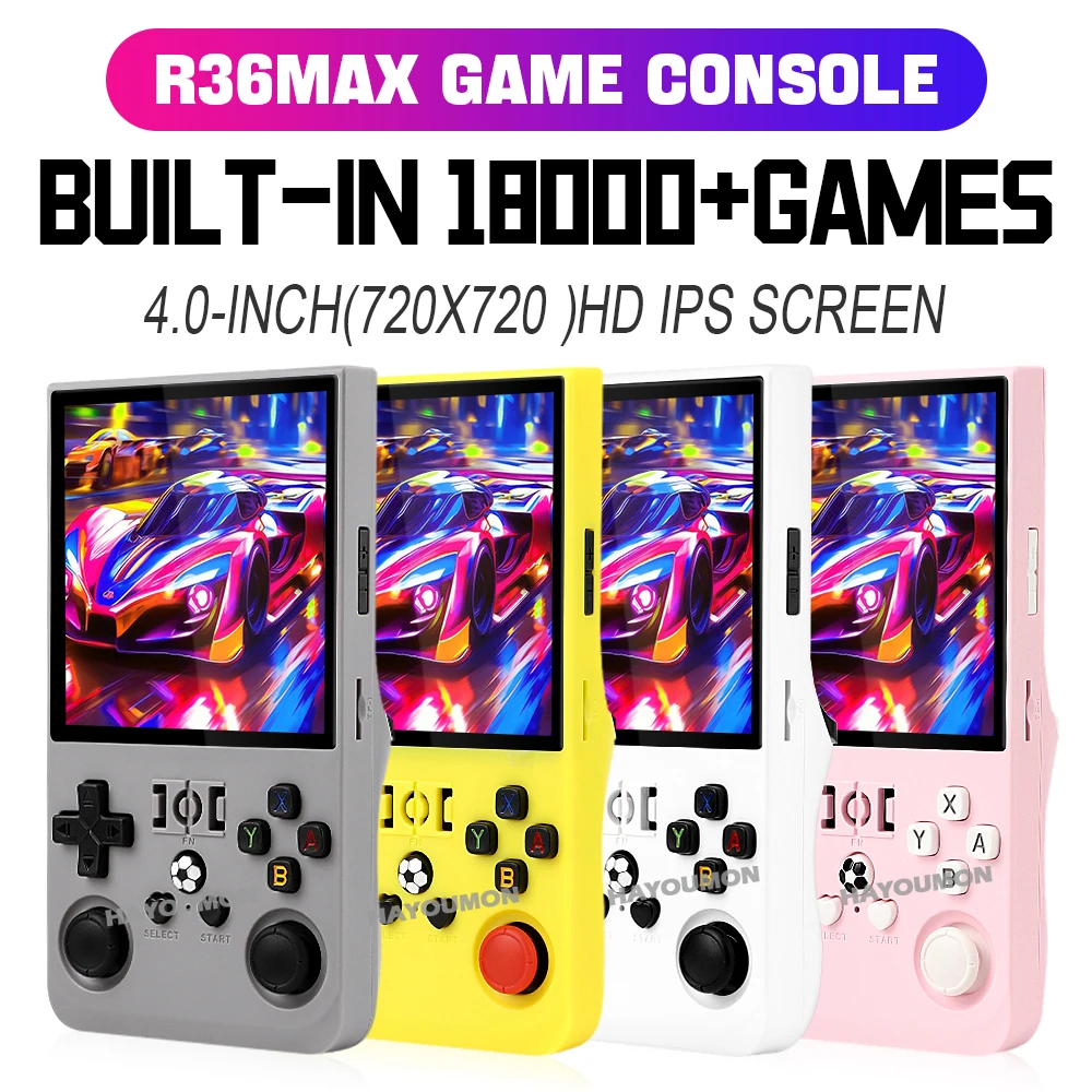 R36 Max Gray Handheld Gaming P - Gaming Console R36 Max avaliação e preço