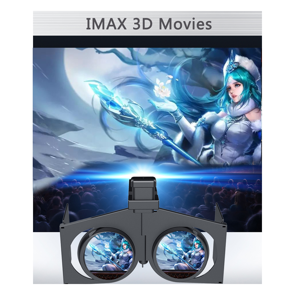 Portable 3D Glasses Movies Gam - Gaming Console Vr avaliação e preço