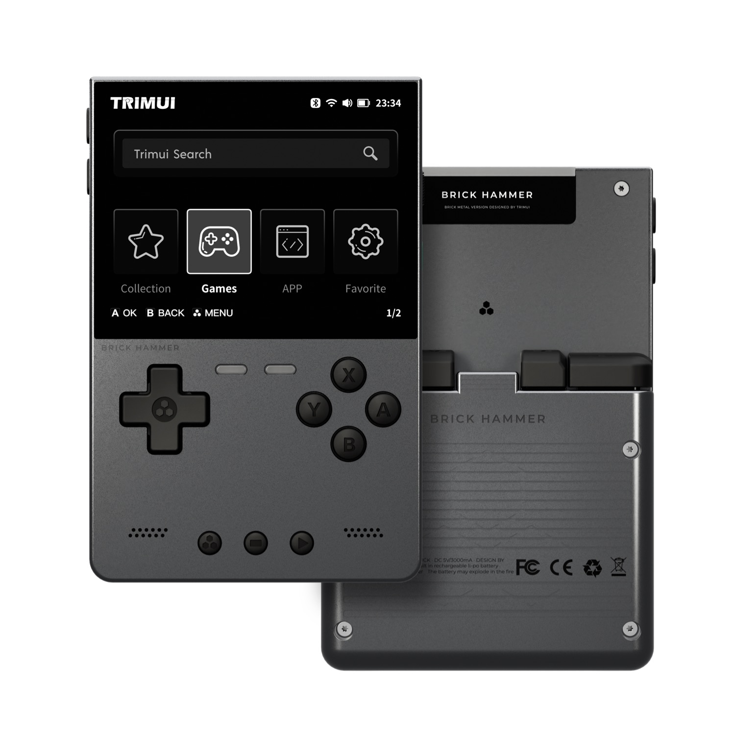 TRIMUI BRICK HAMMER Retro Hand - Gaming Console For Phone avaliação e preço