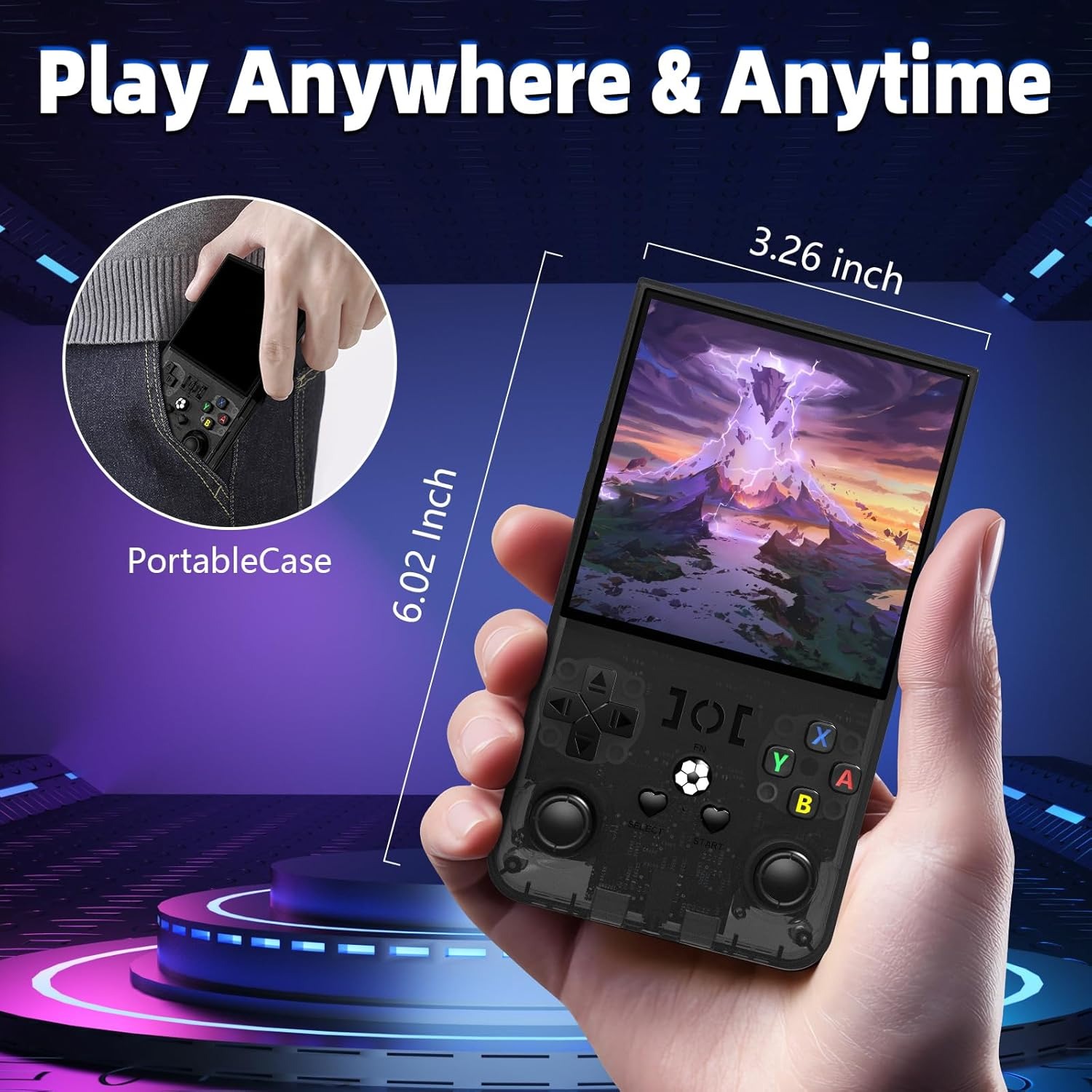FLLAPT R36 Max 64gb 128gb 720* - Gaming Console R36 Max avaliação e preço